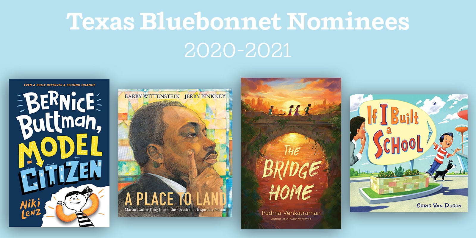 The Texas Bluebonnet Award Nominees for 2020-2021 have been announced!