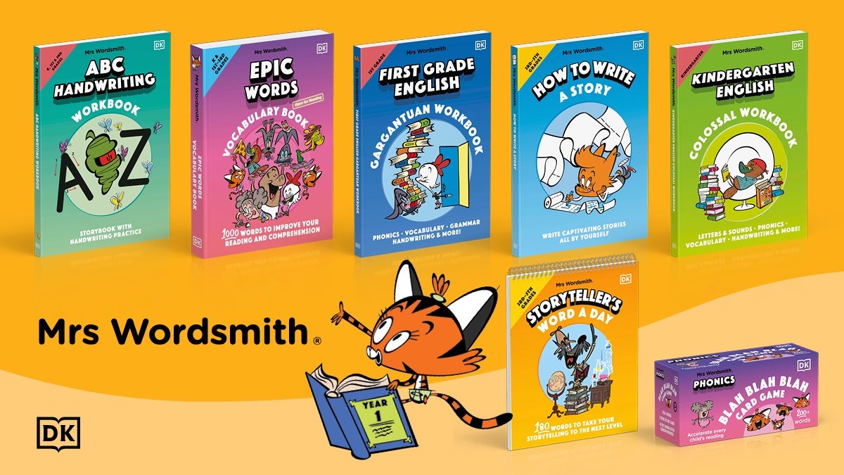 Build and Boost Key Literacy Skills with DK and Mrs Wordsmith