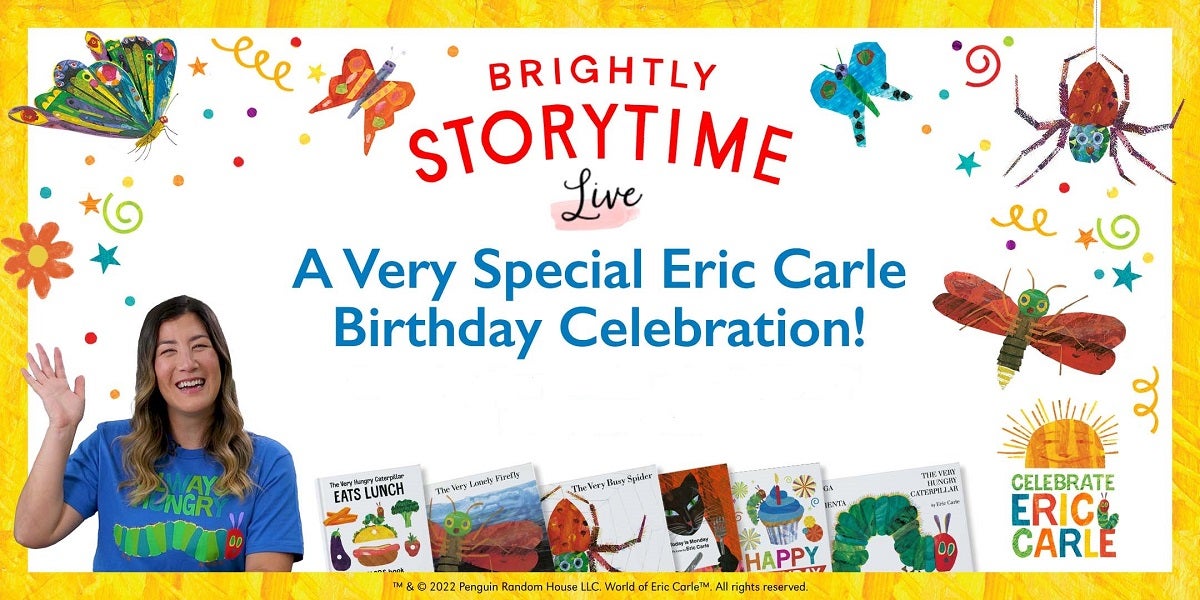 A Very Special Eric Carle Birthday Celebration! - Penguin Random House  Elementary Education