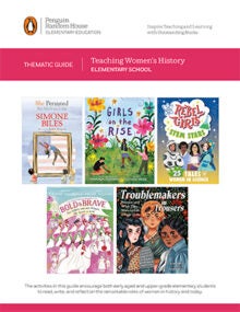 Teaching Women’s History Thematic Guide for Elementary School cover