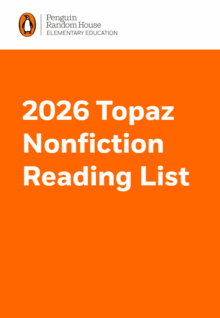 2026 Topaz Nonfiction Reading List cover