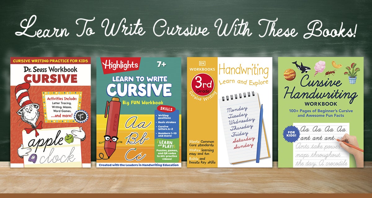 Learn to Write Cursive With These Books