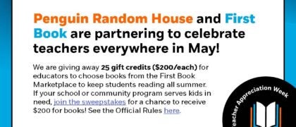 Supporting Educators and Inspiring Young Readers This May With First Book