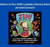 Congratulations to Our 2026 Lambda Literary Award Winner, Jerrold Connors!